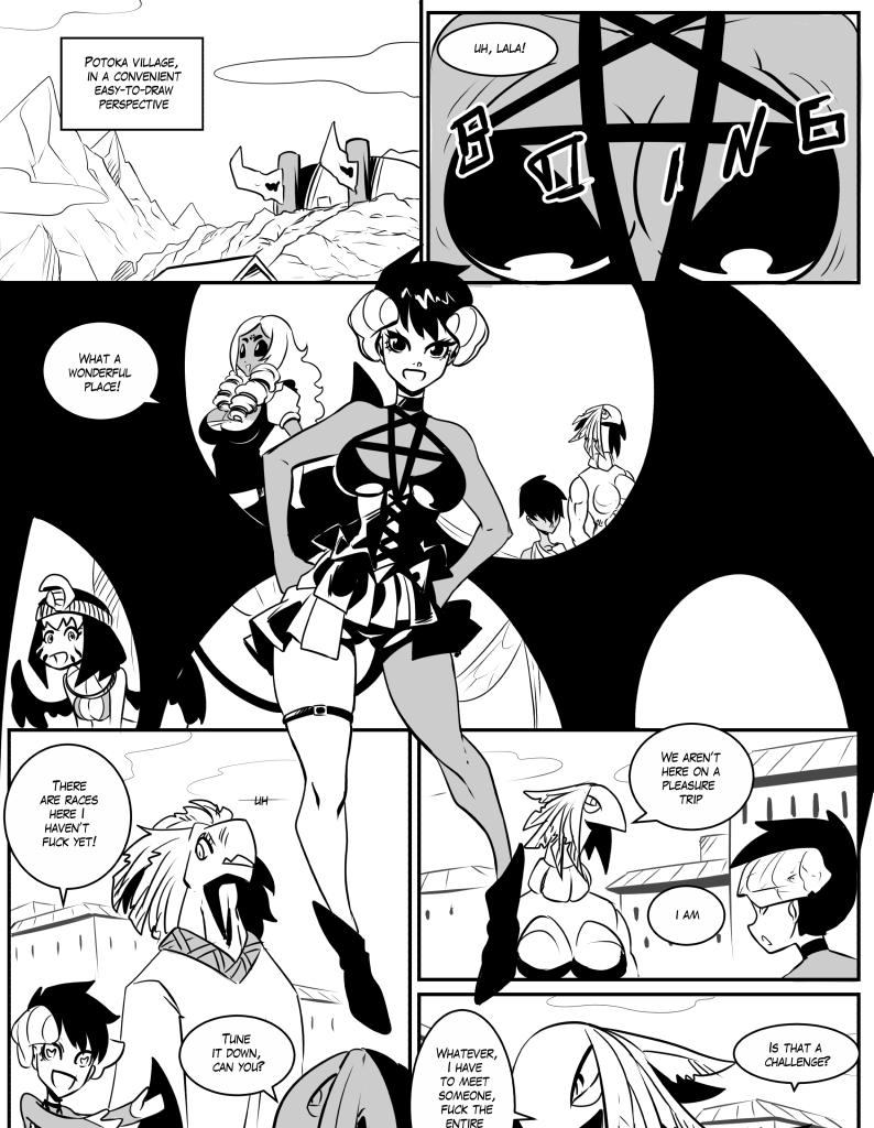 Monster girls on tour - Episode 424, Page 1: Page 424